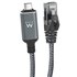 EC2000 cable de red Negro, Gris 1 m Cat6