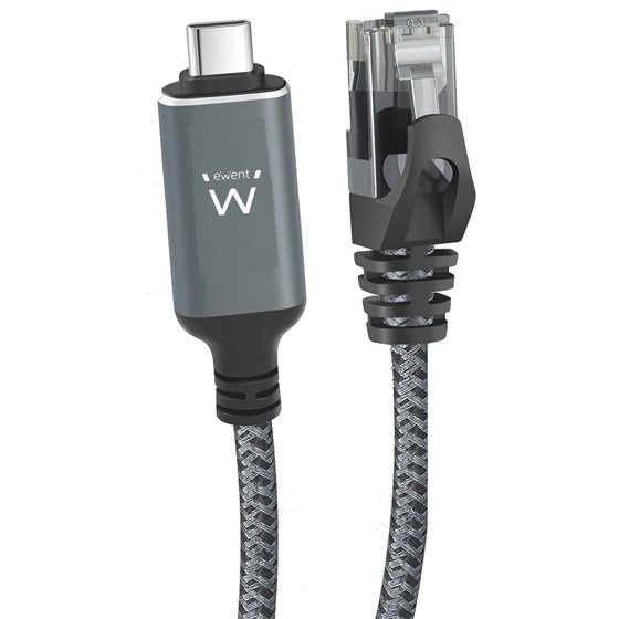 EC2001 cable de red Negro, Gris 1,5 m Cat6