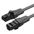 Cable de Red RJ45 UTP IBABL Cat.6/ 10m/ Negro