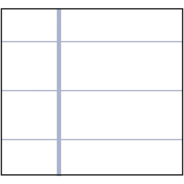 Bloc Exámen TAURO Folio 40 Hojas Rayado Horizontal