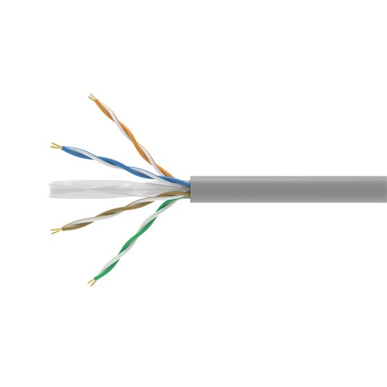 404535 cable de red Gris 305 m Cat6 U/UTP (UTP)