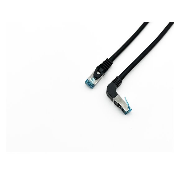 605897 cable de red Negro 0,5 m Cat6a S/FTP (S-STP)