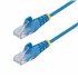 Cable de Red Ethernet CAT6 Delgado sin Enganches Azul de 10m - Cable RJ45 Snagless Slim de 28AWG - Alambre de Cobre Puro - PoE 1