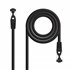 Cable de Red Latiguillo Cat.8.1 2GHz LSZH SSTP AWG26, Negro, 1 m
