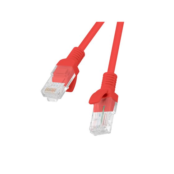 PCU5-10CC-0500-R cable de red Rojo 5 m Cat5e U/UTP (UTP)