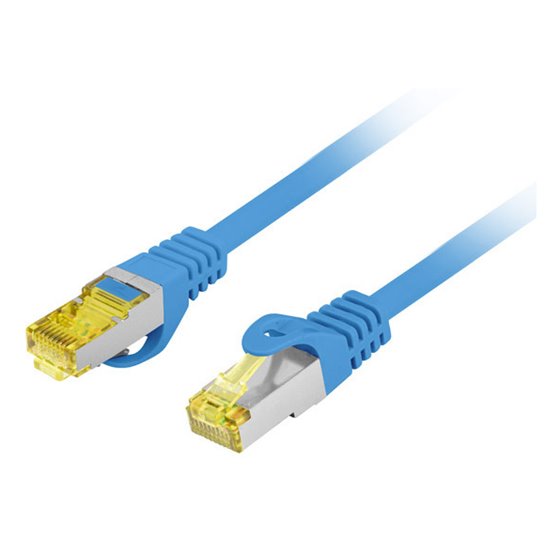 PCF6A-10CU-0100-B cable de red Azul 1 m Cat6a S/FTP (S-STP)