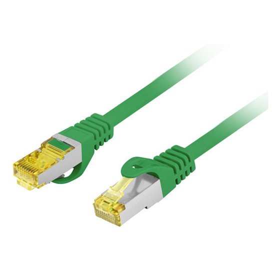 PCF6A-10CU-0100-G cable de red Verde 1 m Cat6a S/FTP (S-STP)