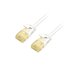 626002 cable de red Blanco 0,5 m Cat6a U/UTP (UTP)