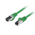 PCF8-10CU-0050-G cable de red Verde 0,5 m Cat8.1 S/FTP (S-STP)