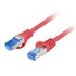 PCF6A-10CC cable de red Rojo 0,5 m Cat6a S/FTP (S-STP)
