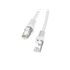 PCF6-10CC-0100-W cable de red Blanco 1 m Cat6 F/UTP (FTP)