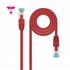Cable de Red Cat.7 600MHZ LSZH SFTP PIMF AWG26, Rojo, 2 m