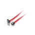 111809 cable de SATA 0,3 m SATA 7-pin Rojo