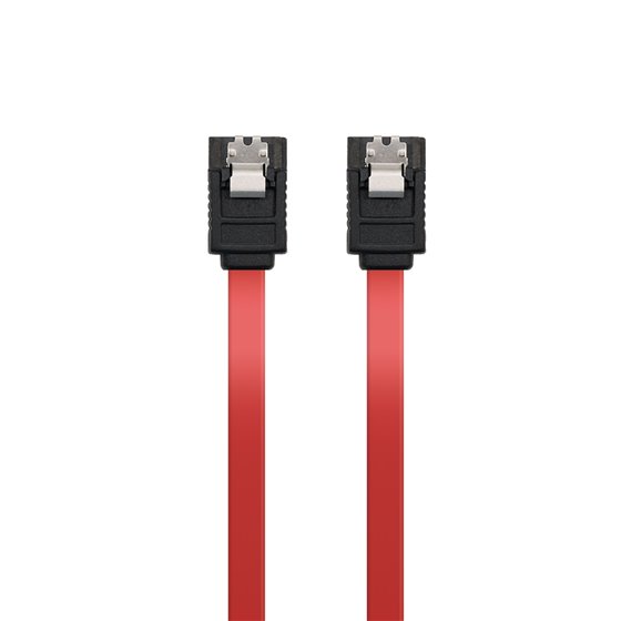 EC1510 cable de SATA 0,3 m SATA 7-pin Negro, Rojo