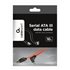 CC-SATAM-DATA90 cable de SATA 0,5 m Negro, Rojo