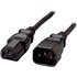 112100 Negro 1,8 m C13 acoplador C14 acoplador