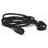 F3A225CP1.8M-P cable de transmisión Negro 1,8 m C13 acoplador Enchufe tipo F