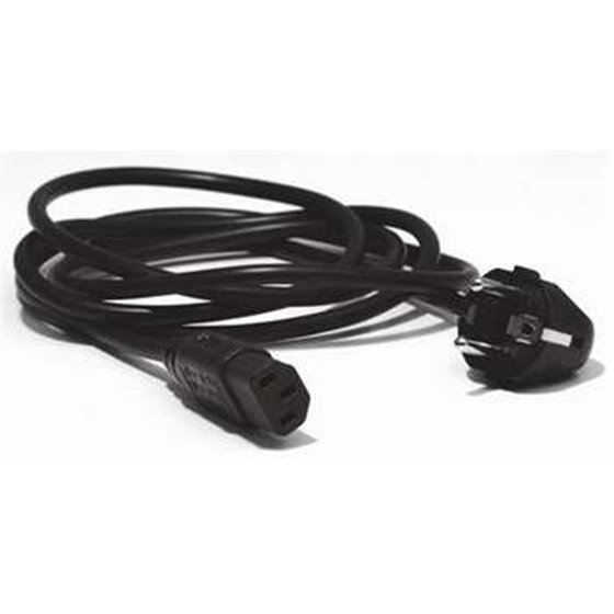F3A225CP1.8M-P cable de transmisión Negro 1,8 m C13 acoplador Enchufe tipo F