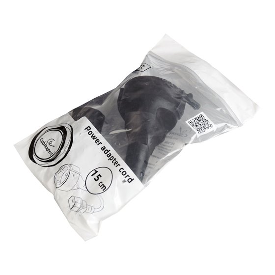 PC-SFC14M-01 cable de transmisión Negro 0,15 m C14 acoplador