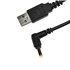 TO DC PLUG CHARGING CABLE 1.5M Negro 1,5 m USB A
