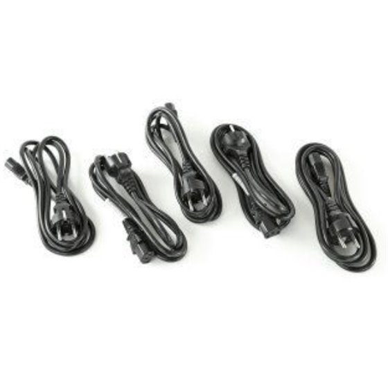 105950-015 cable de transmisión Negro Enchufe tipo F IEC C13