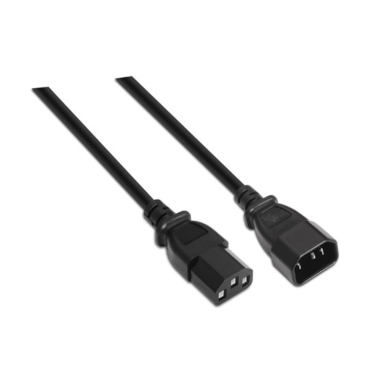 A132-0171 cable de transmisión Negro 1,5 m C13 acoplador C14 acoplador