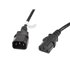 CA-C13E-11CC-0030-BK cable de transmisión Negro 3 m C13 acoplador C14 acoplador