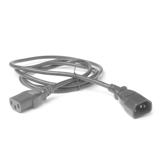 CABLE SALIDA IEC C14/C13 1.8m 10A