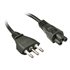 2m, CEI23-16-VII - IEC 320 C5 Negro C5 acoplador