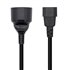 Cable Alimentación 16A, C14/M A CEE7/H, 25cm
