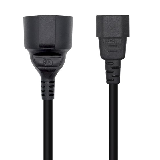 Cable Alimentación 16A, C14/M A CEE7/H, 25cm
