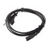 CA-C7CA-11CC-0030-BK cable de transmisión Negro 3 m CEE7/16 C7 acoplador