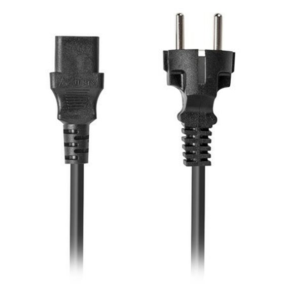 CA-C13C-15CC-0018-BK cable de transmisión Negro 1,8 m C13 acoplador CEE7/7