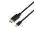 A124-0132 cable DisplayPort 3 m Mini DisplayPort Negro