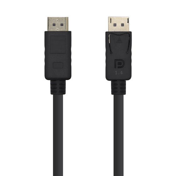Cable Displayport V1.4 8K@60HZ, DP/M-DP/M, Negro, 3.0m