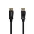 Cable Displayport Certificado V1.4 8k@60hz, DP/M-DP/M, Negro, 1.0m