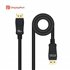 Cable DISPLAYPORT 1.4 CERTIFICADO VESA, DP/M – DP/M, Negro, 1.5 m