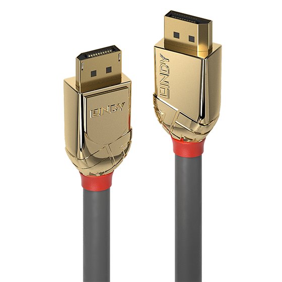 36296 cable DisplayPort 10 m Gris