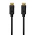 Cable DISPLAYPORT V1.2 4K@60Hz, DP/M-DP/M, Negro, 0.5M