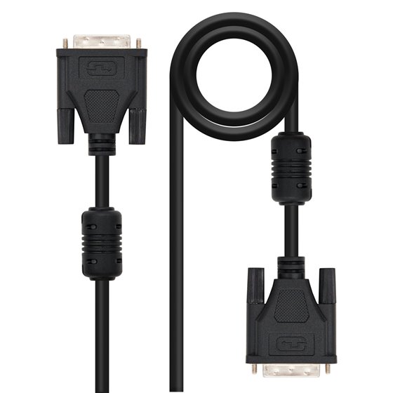 5m DVI/DVI cable DVI Negro