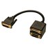DVI Splitter Cable cable DVI 0,18 m DVI-D Negro