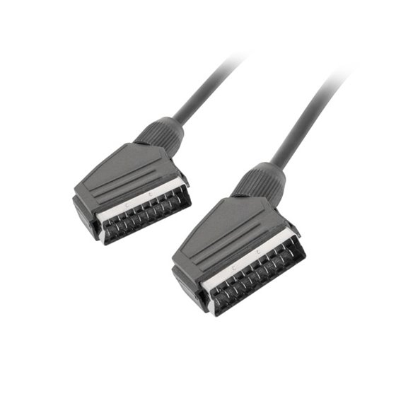 CA-EUEU-10CC-0018-BK cable EUROCONECTOR 1,8 m SCART (21-pin) Negro