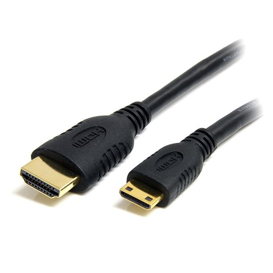 Cable HDMI de alta velocidad con Ethernet 50cm - HDMI a Mini HDMI - Macho a Macho