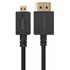 3m HDMI-M/micro HDMI-M cable HDMI HDMI tipo A (Estándar) HDMI tipo D (Micro) Negro