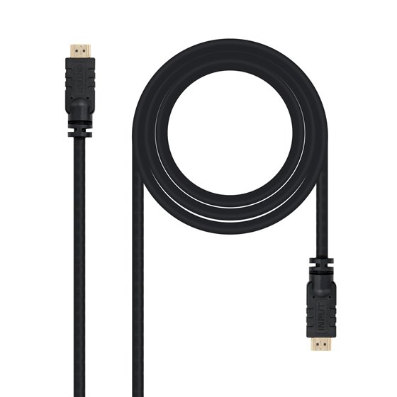 CABLE HDMI V1.4 (ALTA VELOCIDAD / HEC) CON REPETIDOR, A/M-A/M, 15 M