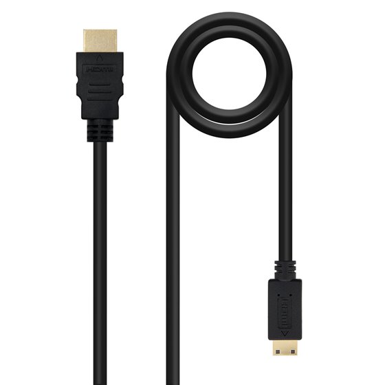 CABLE HDMI A MINI HDMI V1.3, A/M-C/M, 1.8 M