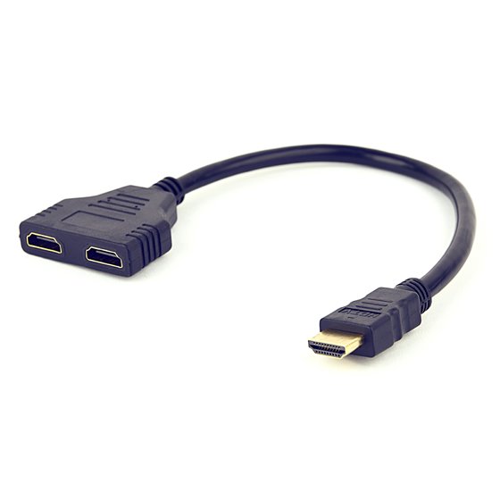 DSP-2PH4-04 cable HDMI HDMI tipo A (Estándar) 2 x HDMI Type A (Standard) Negro