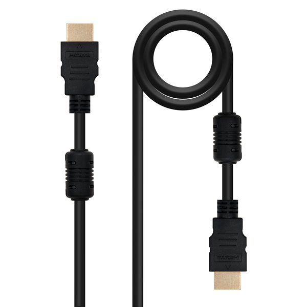HDMI, 5m cable HDMI HDMI tipo A (Estándar) Negro