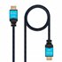 Cable HDMI V2.0 4K@60GHz 18 Gbps A/M-A/M, negro, 1.5 m.