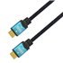 able, HDMI, 2.0, Premium alta velocidad / HEC, 4k@60 Hz, 18 Gbps, A/M-A/M, Negro/Azul, 10 m